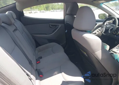 2012 Hyundai Elantra Gls (Ulsan Plant) from USA, damaged, VIN KMHDH4AE2CU357779